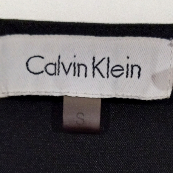 Black Calvin Klein Blouse with beaded detail Size S - Picture 4 of 5